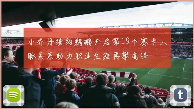 小乔丹续约鹈鹕开启第19个赛季人脉关系助力职业生涯再攀高峰